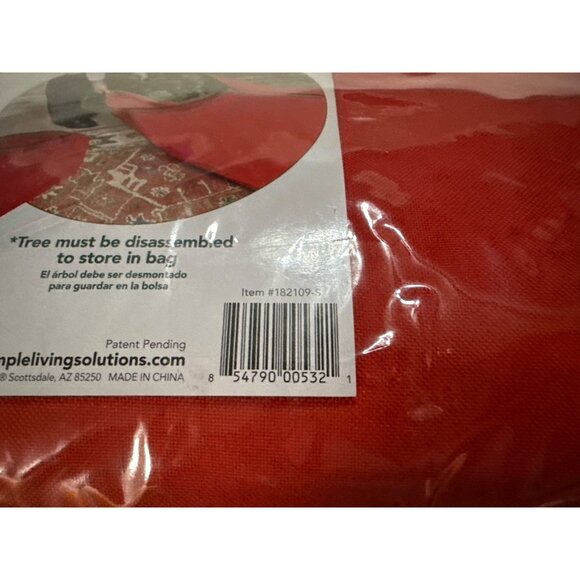 Simple Living Solutions 9 ft Rolling Christmas Tree Bag Storage Home Organize - Picture 3 of 3